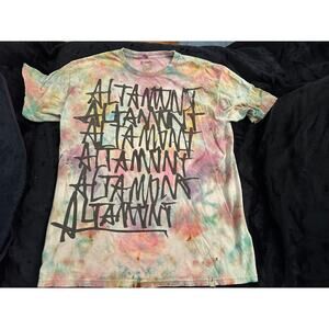 VINTAGE Y2K UNISEX ALTAMONT TIE DYE TEE L